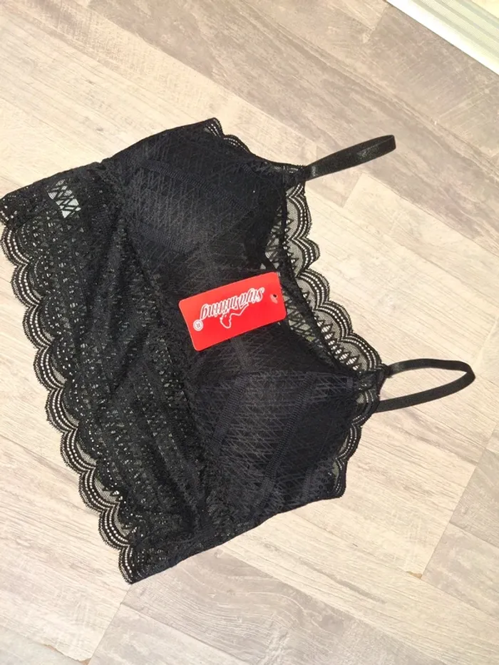 Bralette dentelle grande taille - photo numéro 2