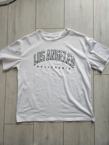 Tee shirt blanc Los angeles shein XS