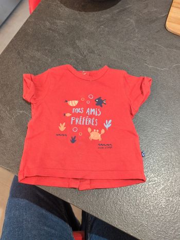 Tee shirt 6 mois