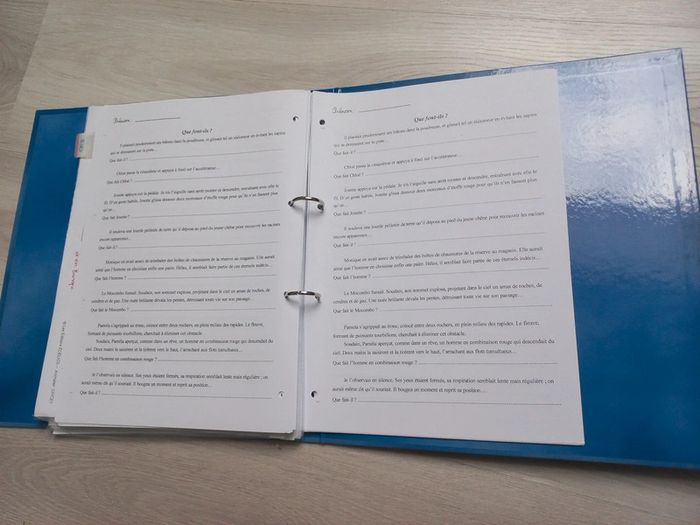 Classeur lecture documentaire cp /ce1 animalier - photo numéro 7