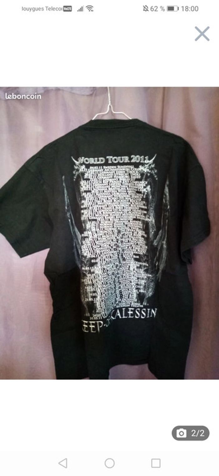T-shirt du groupe keep of kalessin - photo numéro 2
