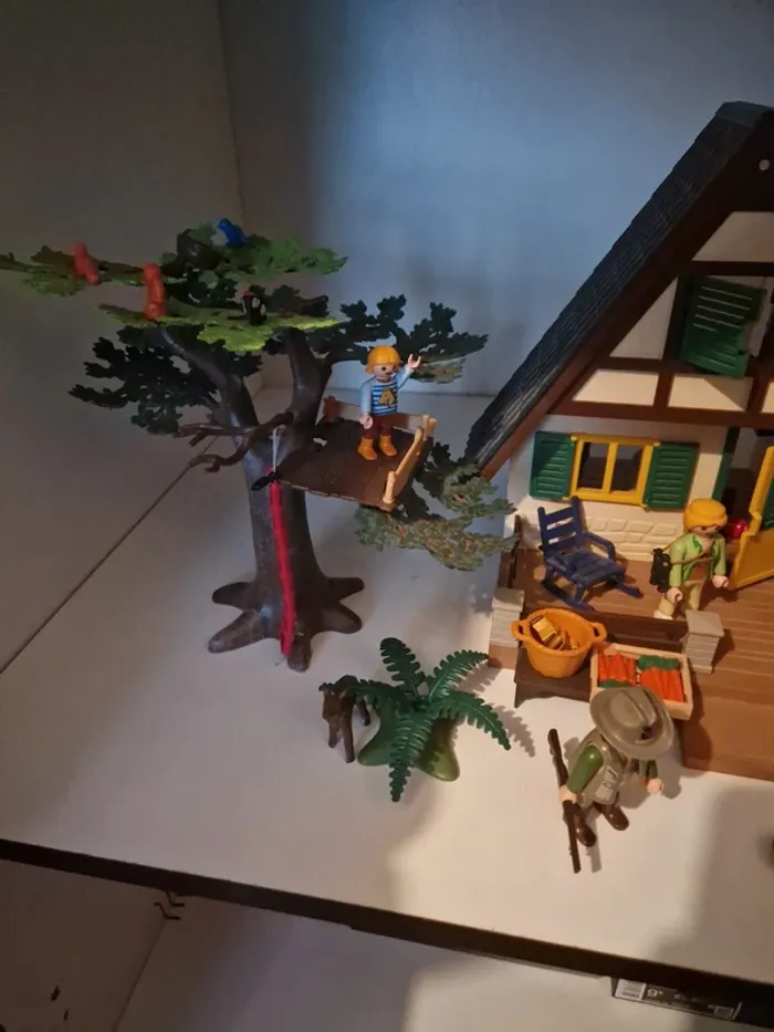 Playmobil maison forestière - photo numéro 3