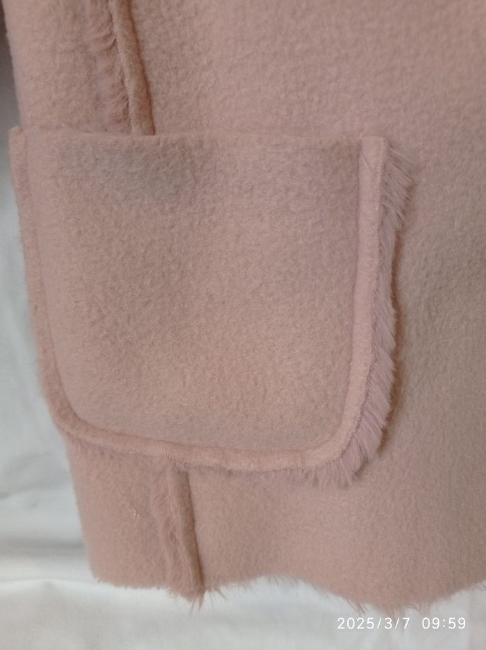 manteau rose de Mango 9/12 mois ref 24 D3 - photo numéro 2