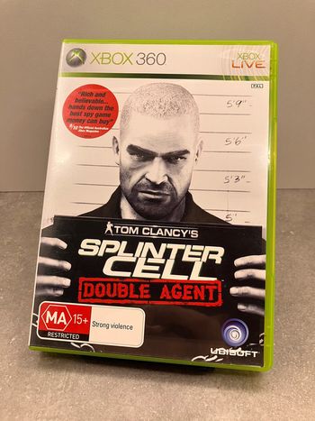 Jeux Xbox 360 : Splinter Cell Double Agent (J2024348)