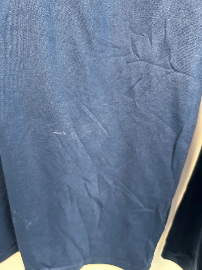 T-shirt Manches Longues Homme Adidas Marine | Taille XL | Très Bon État | Légère Trace | #TM59 - photo numéro 7