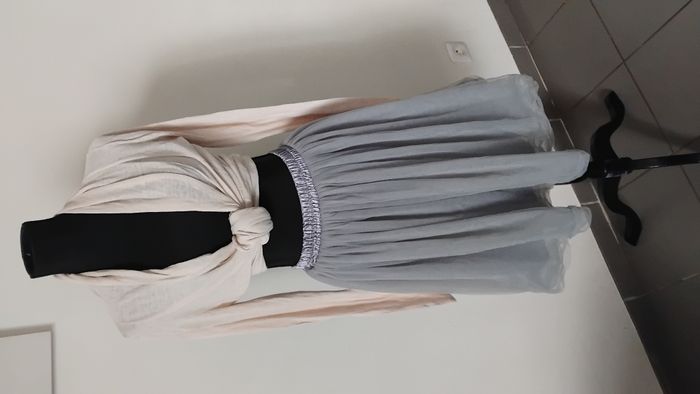 Jupe en Tulle Gris Perle - photo numéro 1