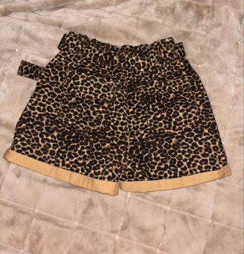 Short léopard jean taille 36