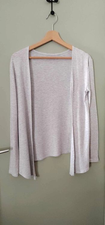 🌸Gilet été gris clair 14 ans