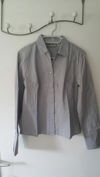Chemise grise Gemo taille S