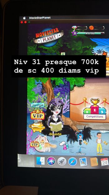 Compte MSP niveau 31