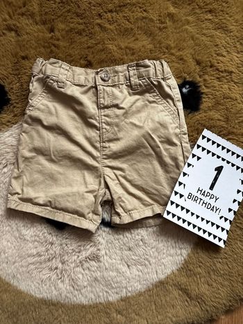 Short chino beige KIABI t.12m