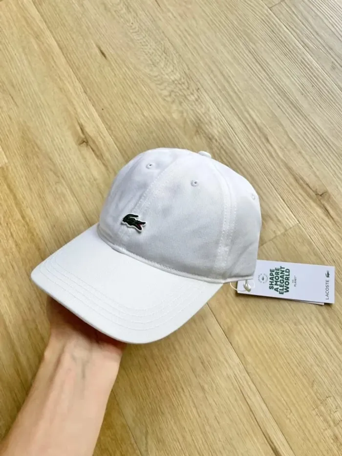 Lacoste Casquette twill de coton