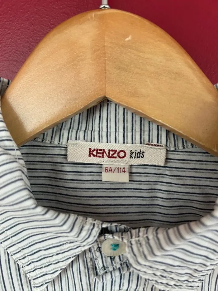 Chemise Kenzo kids 6 ans garçon - photo numéro 3