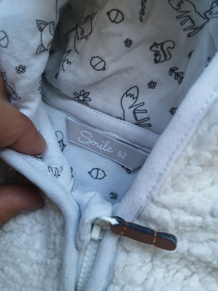 Gillet zippé fille 3 mois - photo numéro 2