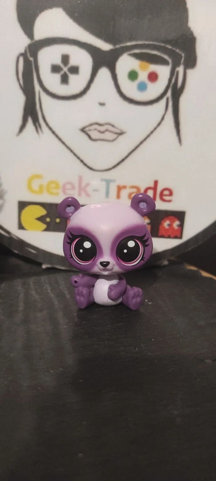 My Littlest Petshop LPS Pet Shop Panda Hasbro Authentic 254 Penny Ling