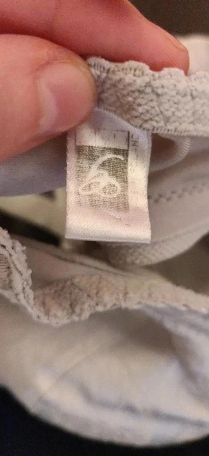Soutien-gorge semi-paddé blanc - Gaia 95E - photo numéro 8