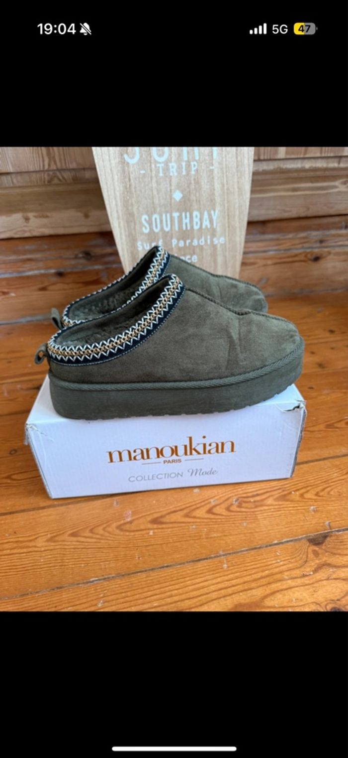 Mules kaki - photo numéro 2