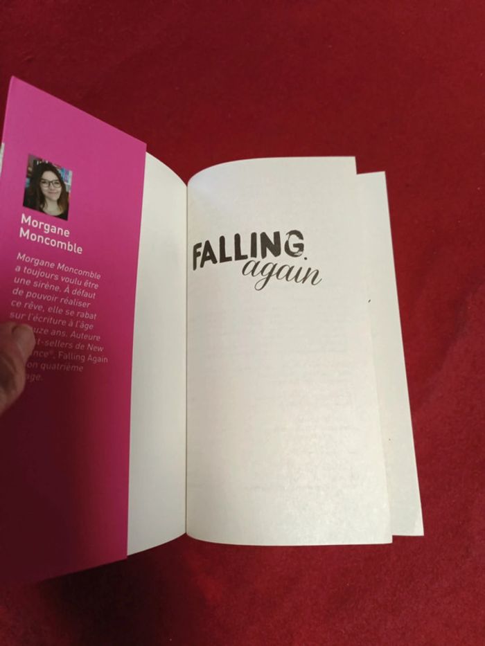 Falling again " Morgane Moncomble " Hugo Poche " New Romance " - photo numéro 9