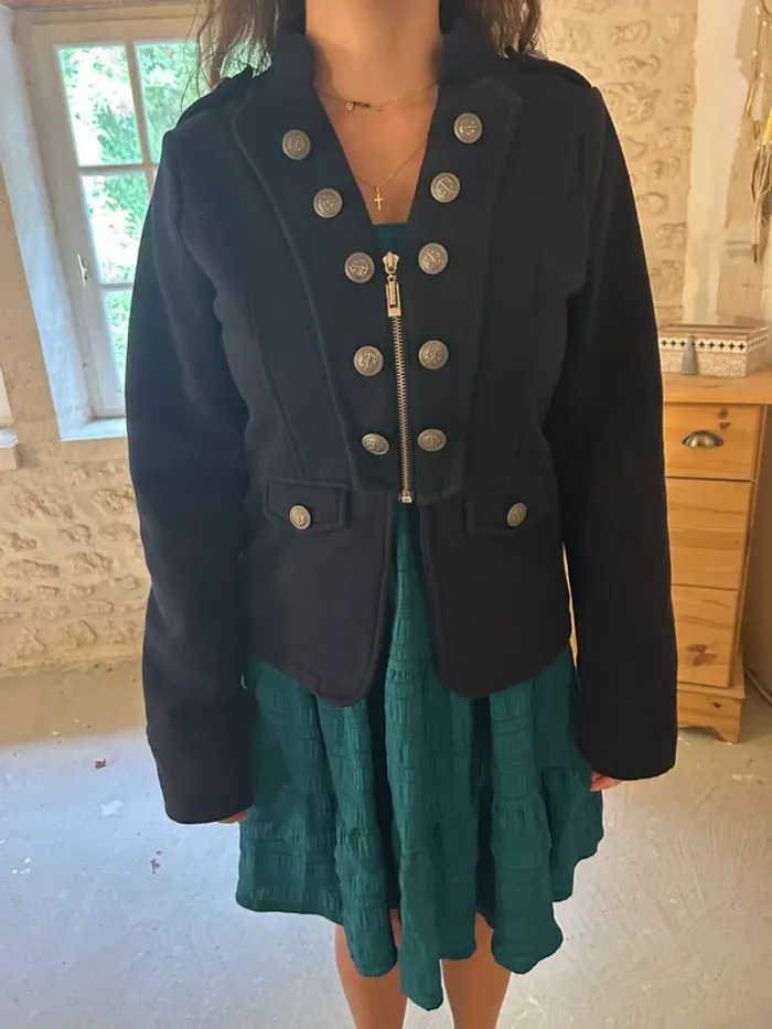 Veste bleu marine - photo numéro 3
