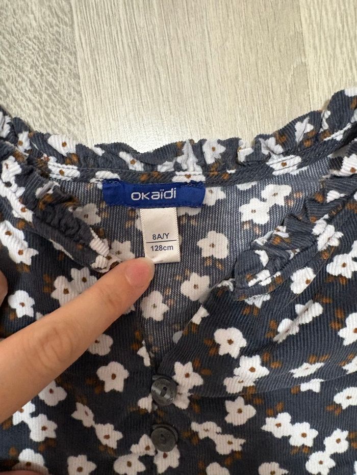 Robe velours côtelé  8 ans - photo numéro 5