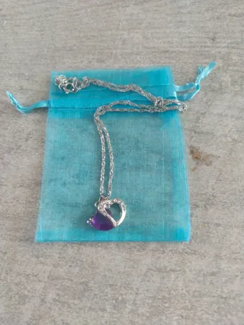 Pendentif duo de coeur