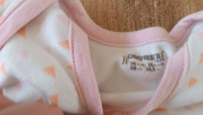 Lot de bodies manches longues bébé fille - photo numéro 5