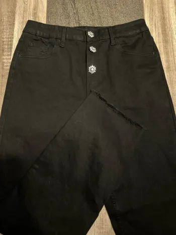 Pantalon noir droit