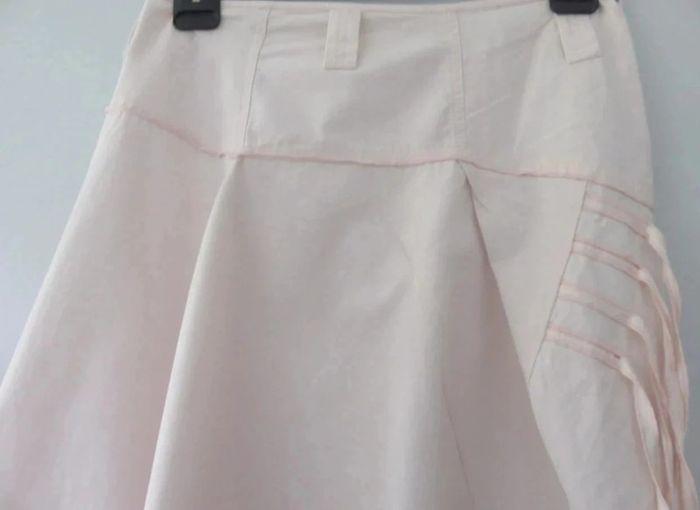 Jupe Promod rose asymétrique taille 40 - photo numéro 2