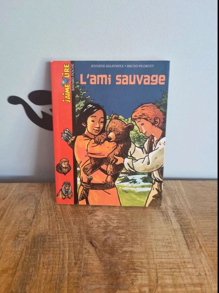 Livre enfant j'aime lire l'ami sauvage