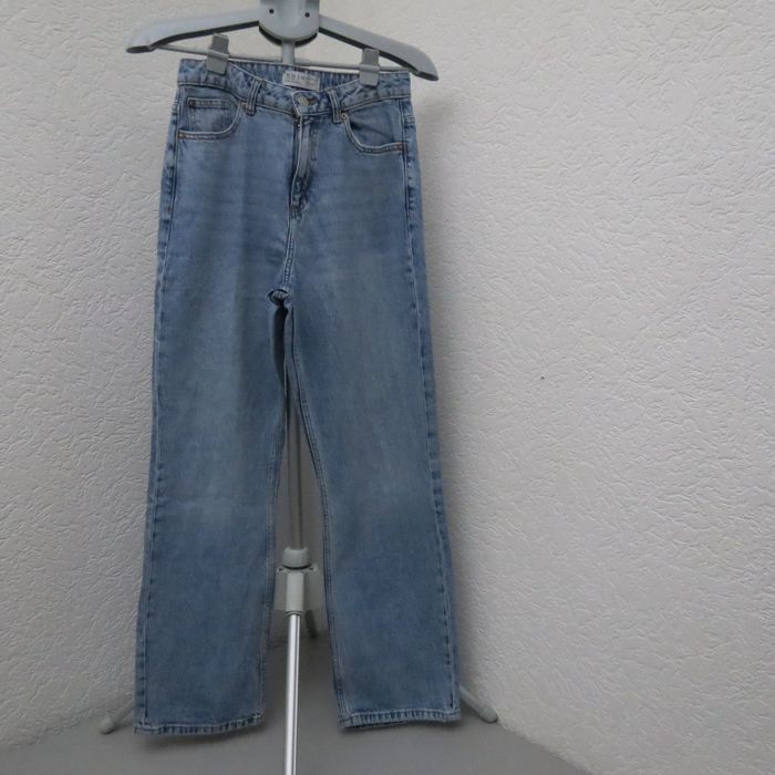 Jean mom taille haute – Denim clair tendance (Primark • T. 38 / M) - photo numéro 2