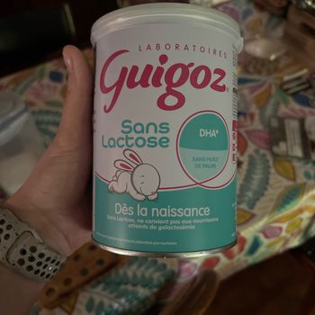 Lait Guigoz sans lactose