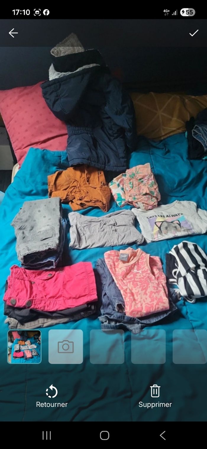 Lot vetement fille