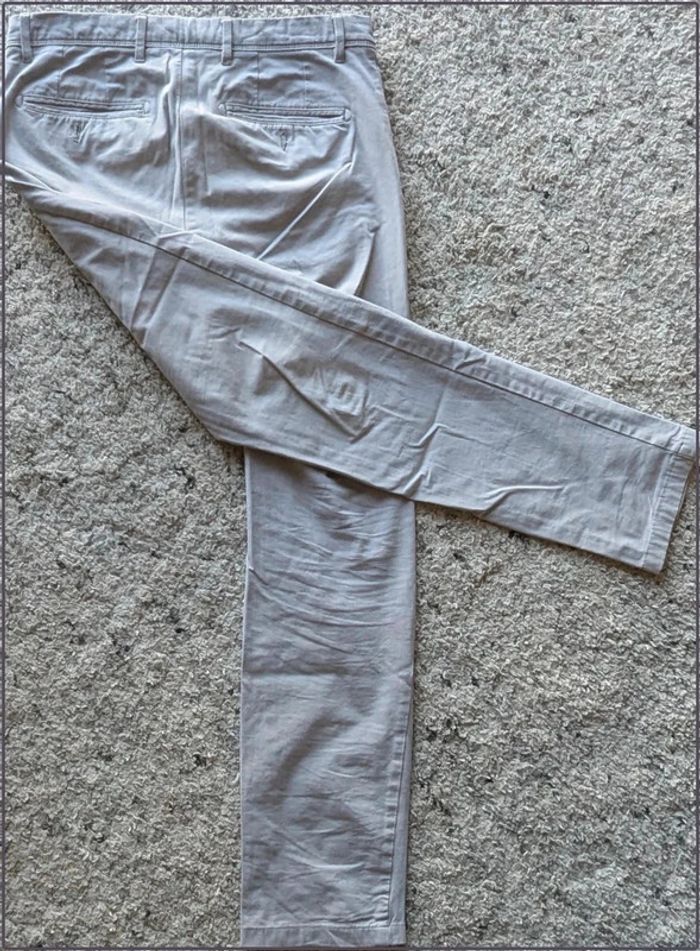 Pantalon Celio taille 38 homme gris clair