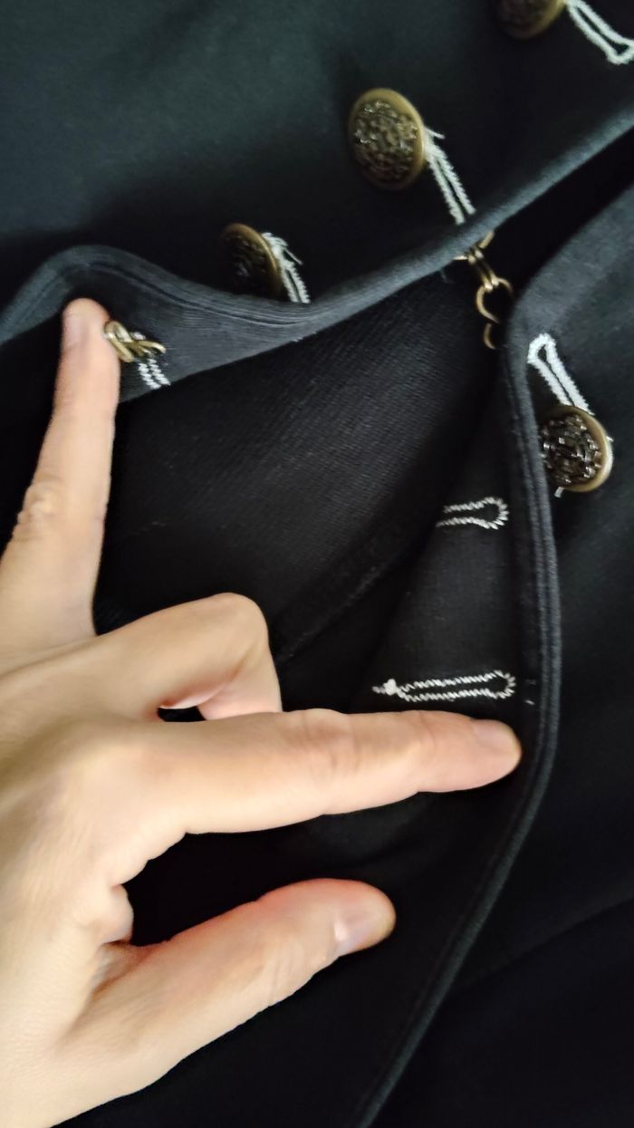 Veste blazer style officier taille 2 - photo numéro 3