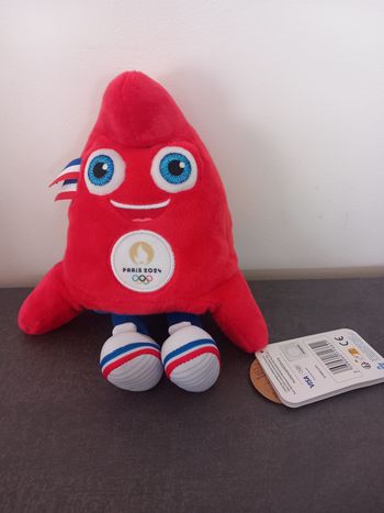 Peluche phryge JO 2025 Paris neuve