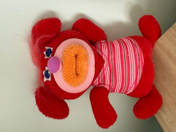 Jouet musical Sing A Ma Jigs rouge 9" chante Yankee Doodle Fisher Price Mattel 2010