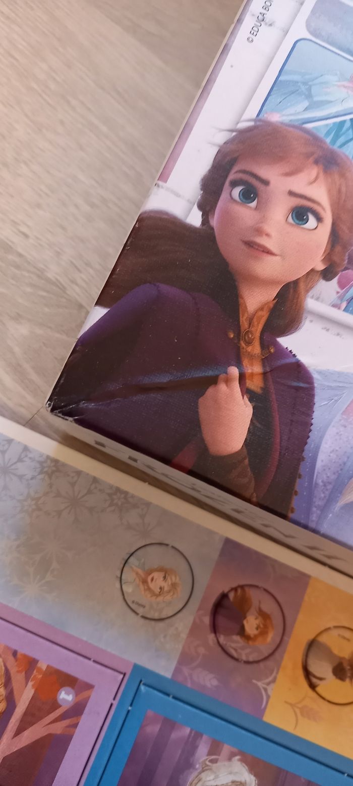 Educa - La Reine des Neiges II. Set Spècial Multi Jeux: 8 en 1. +4 Ans. Ref. 18379 - photo numéro 3