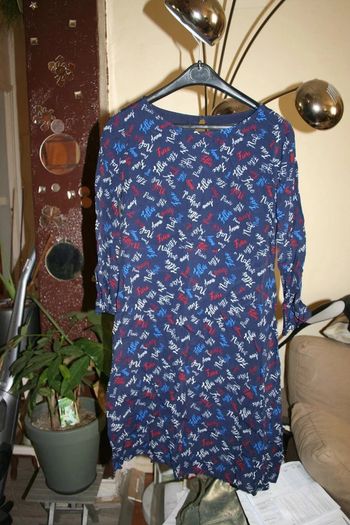 🌸Nouveauté Robe bleu nuit Taille 36 " Naf Naf " Neuve 🌸