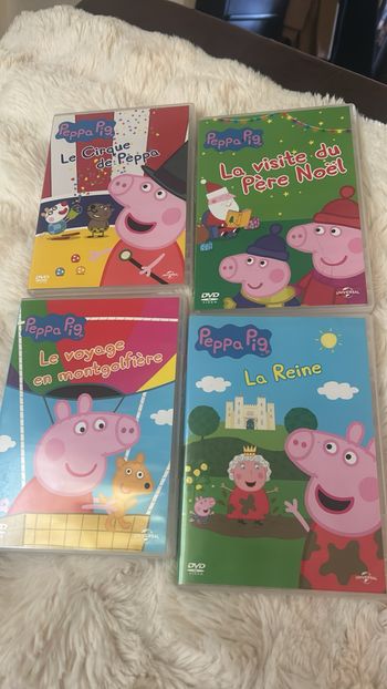 Lot dvd peppa piG