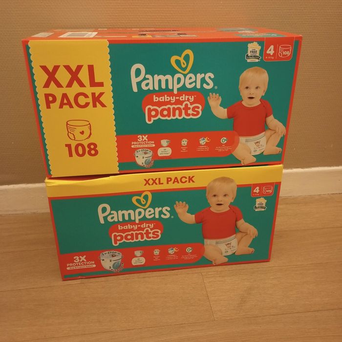 Pampers baby dry Pants taille 4(216 couches)