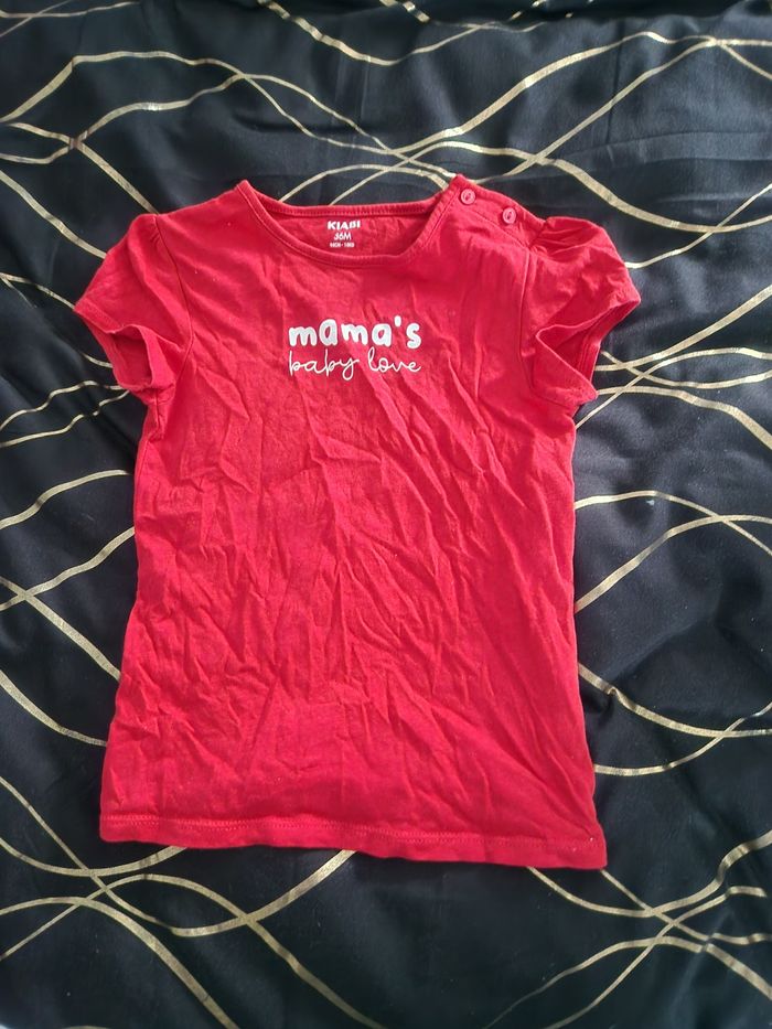 Tee-shirt 3 ans fille