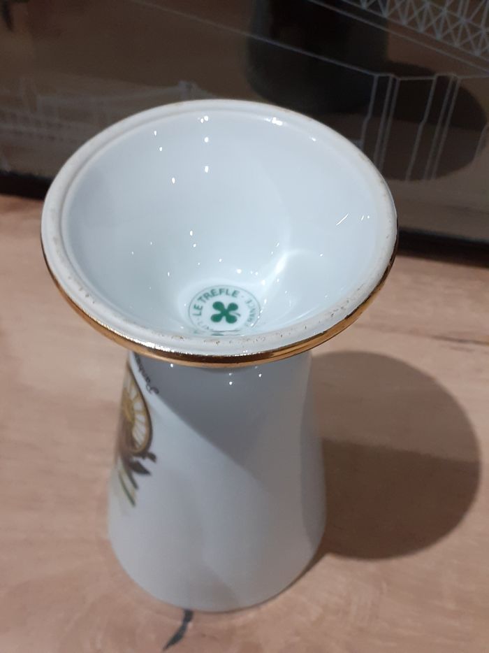 Mazagrand Porcelaine de Limoges décor charette et personnages - photo numéro 5