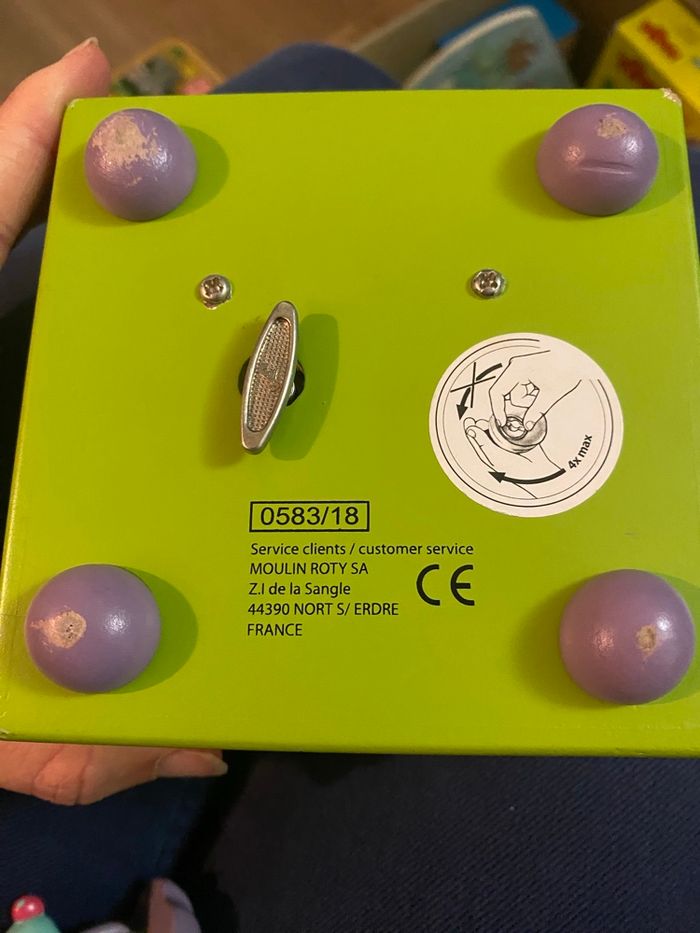 Boîte à musique Moulin Rory avec figurines - photo numéro 3