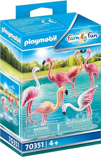 Playmobil 70351 couple de flamands roses