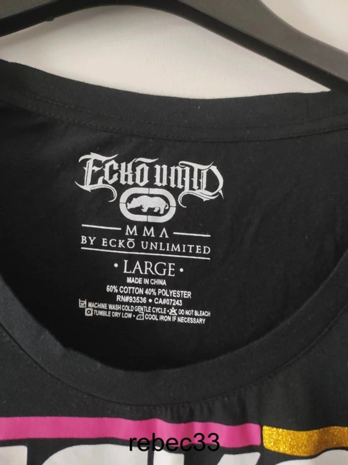 T-shirt ecko red  unltd - photo numéro 3
