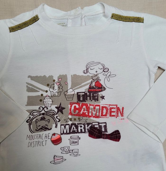 T-shirt manches longues fille - photo numéro 4