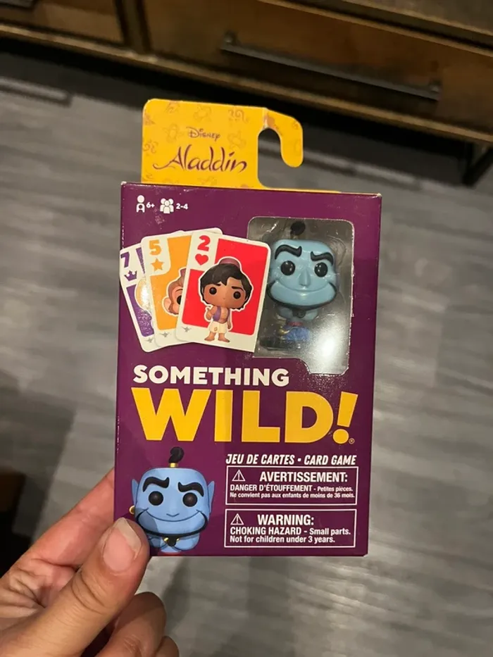 Jeu de cartes funko pop Disney aladdin génie