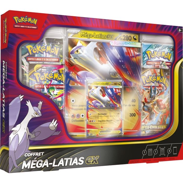 X1 Coffret Méga Latias ex Pokemon ME01 Méga Évolution | Français ✨️