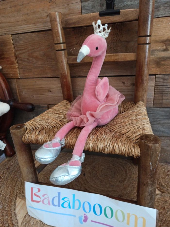 Peluche flamand rose jellycat be - photo numéro 2