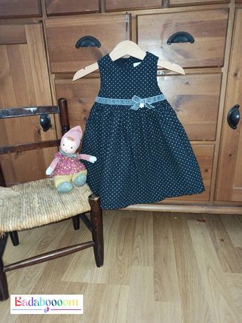 Robe tartine et chocolat 9 mois tbe